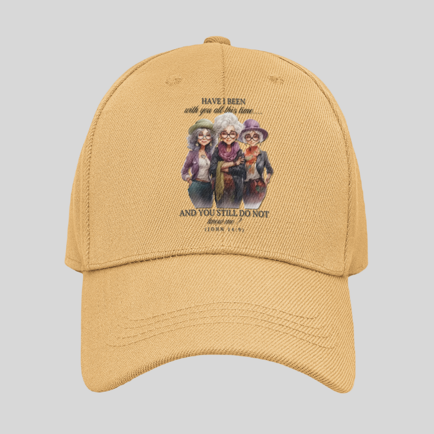 Baseball Cap Y2K Vintage _John 14:9