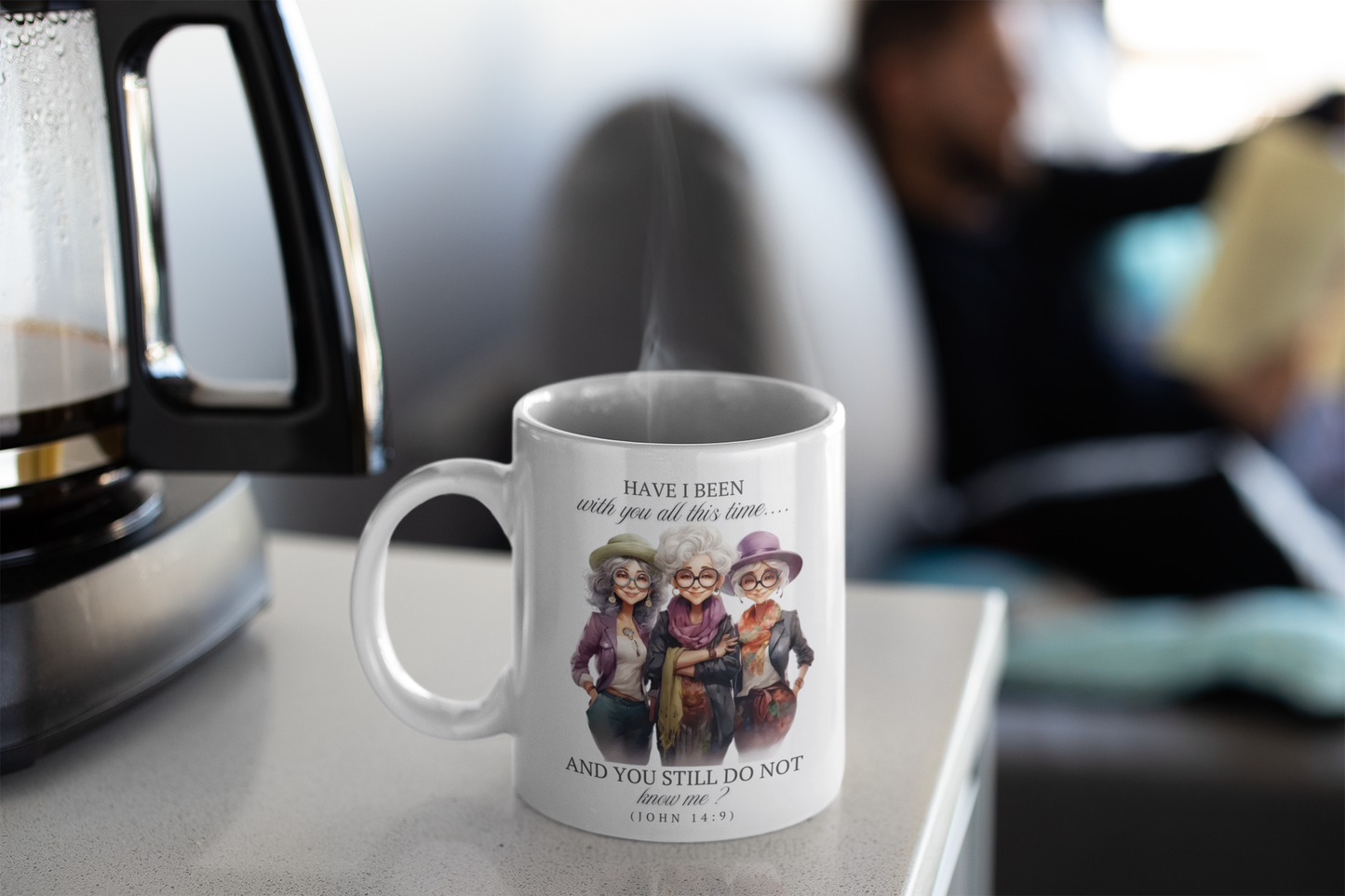 White mug _ John 14:9