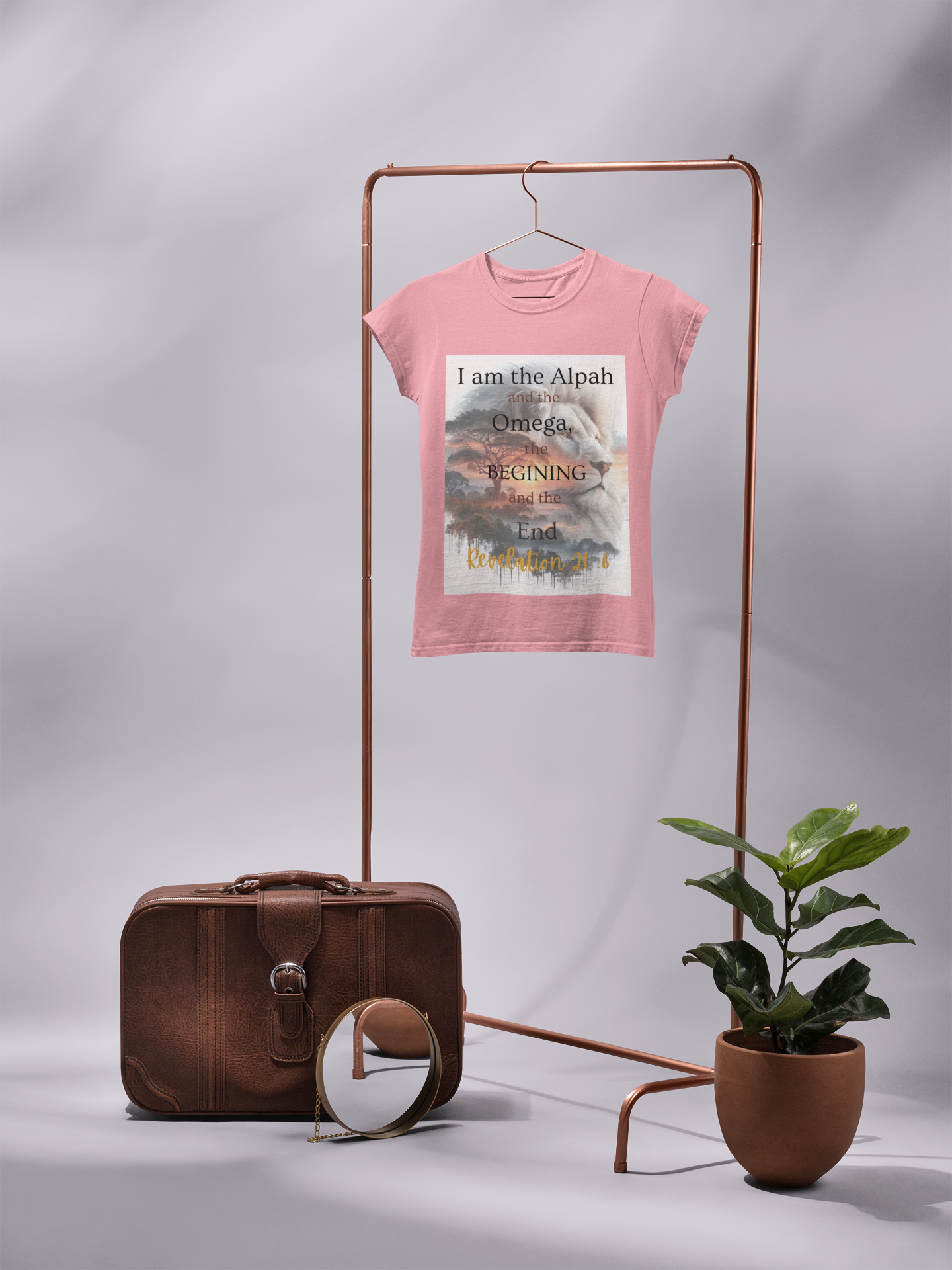 T-shirt, Short Sleeve Crew Neck _Revelation 21:6