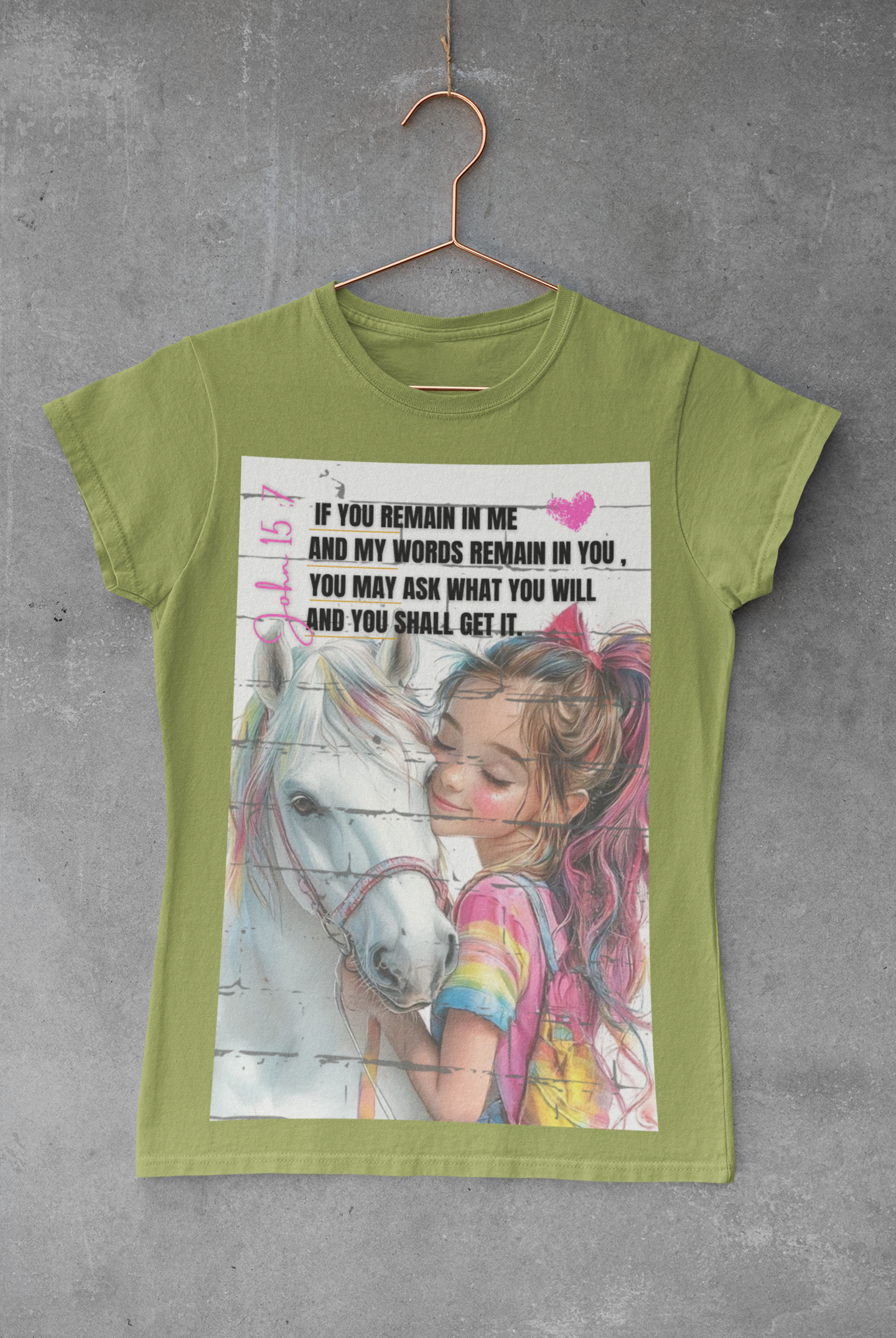 Short Sleeve T-shirt _John 15:7