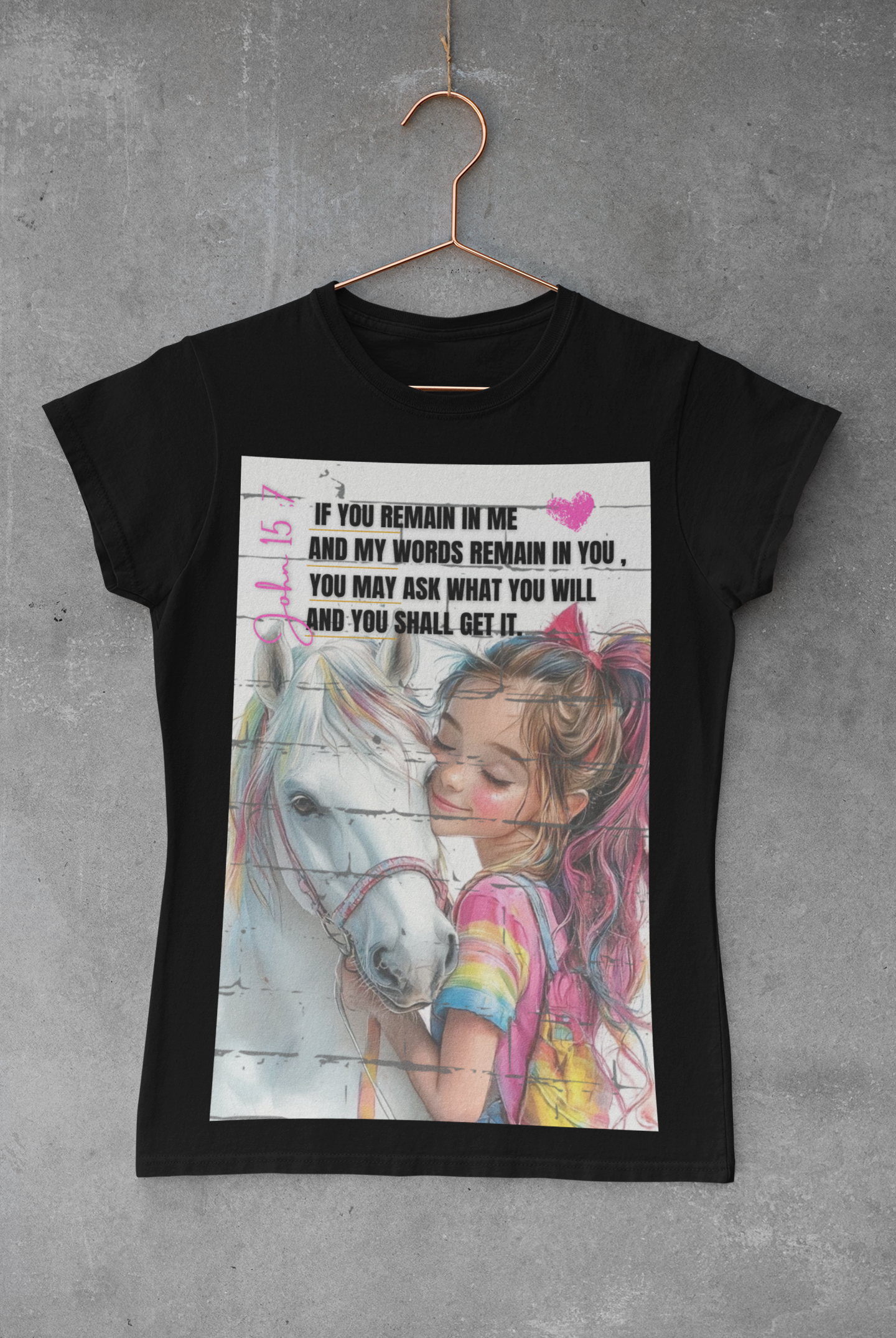 Short Sleeve T-shirt _John 15:7