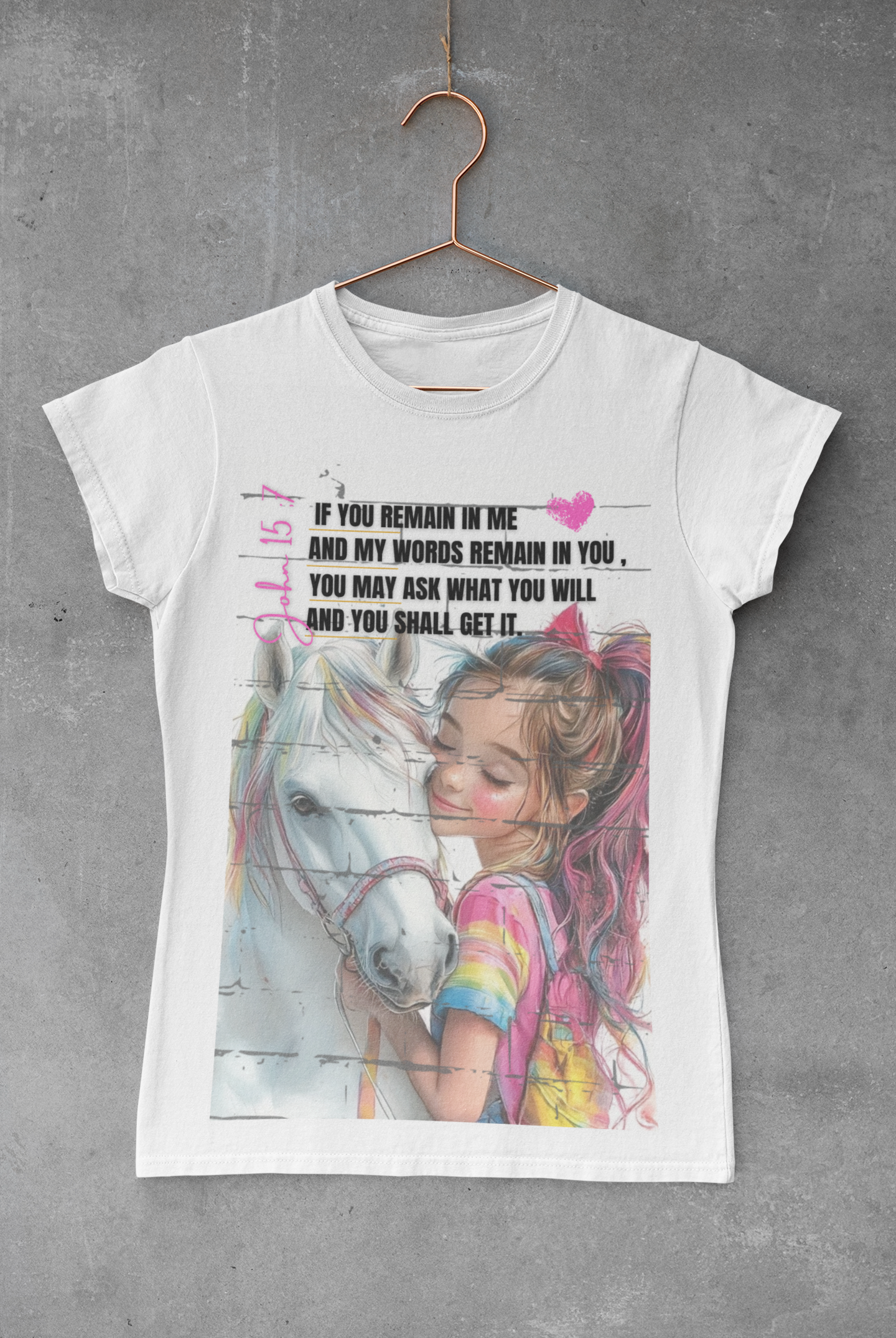 Short Sleeve T-shirt _John 15:7