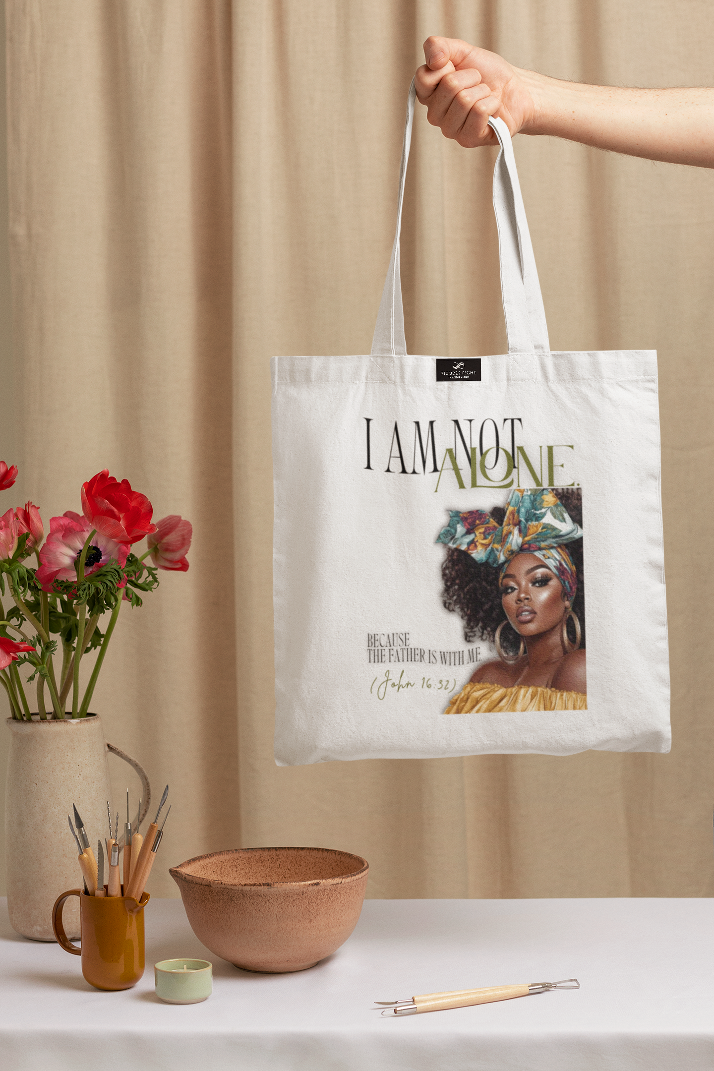 Multi-purpose Tote Bags _ Jonh 16:32