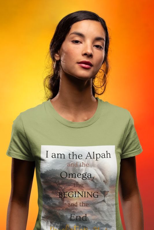 T-shirt, Short Sleeve Crew Neck _Revelation 21:6