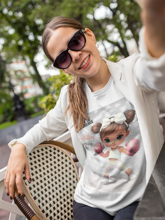 100% Cotton Short Sleeve T-Shirts_Acts 14:22