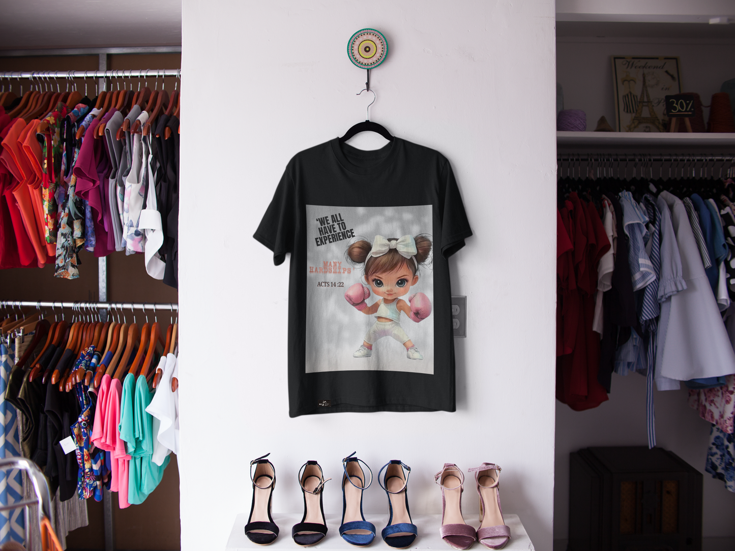 100% Cotton Short Sleeve T-Shirts_Acts 14:22