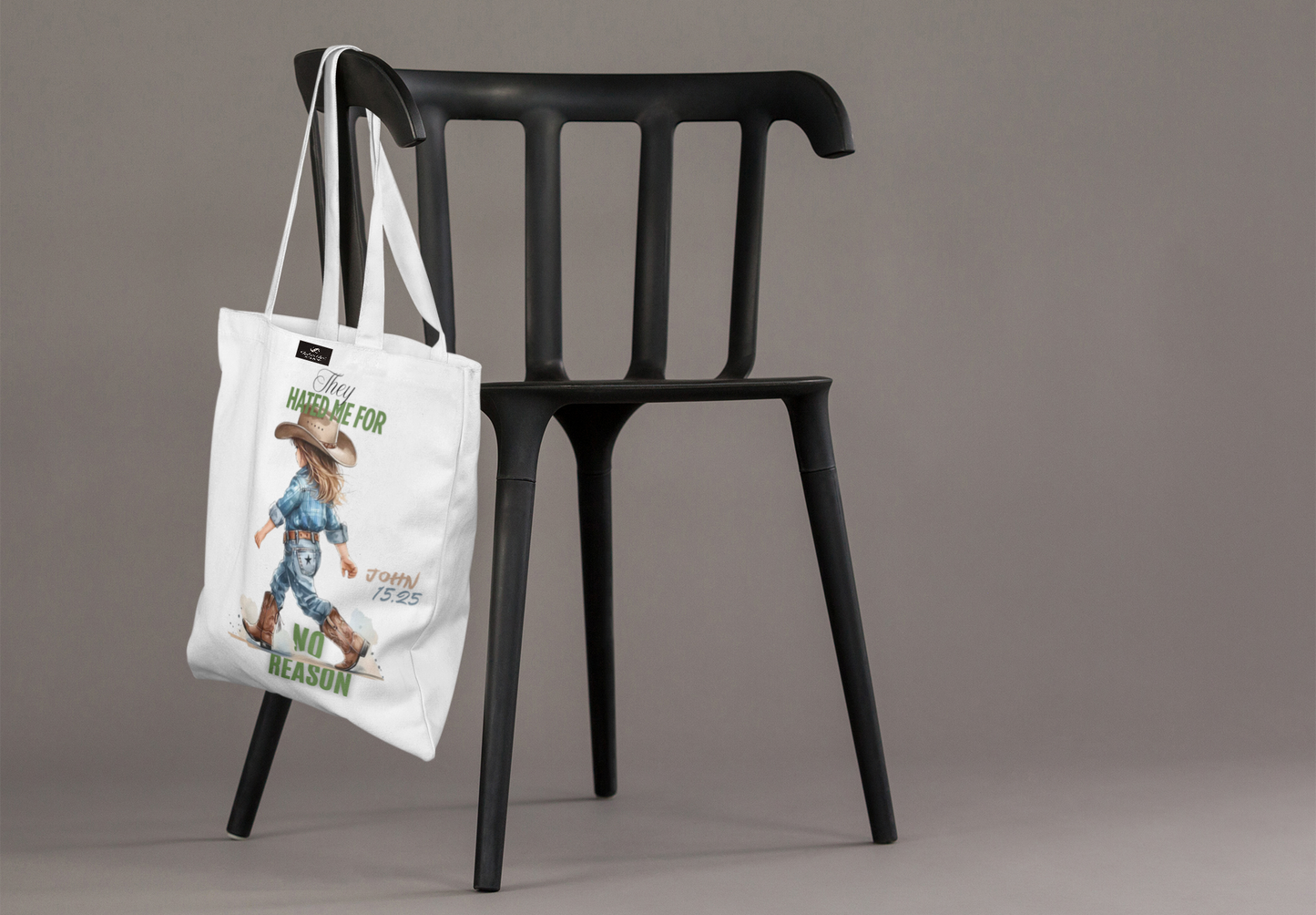Multi-purpose Tote Bags _John 15 :25