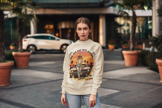Women's Christian Sweater_ John 16:24 - Ask and You Will Receive