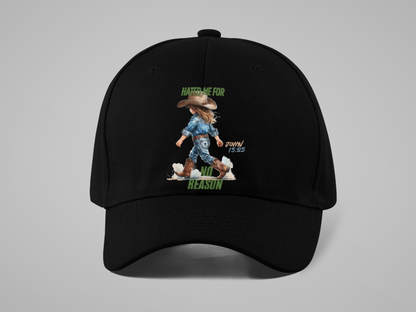 Baseball Cap Y2K Vintage _John 15 :25