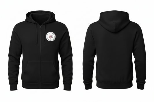 Men's Black Zip-Up Hoodie - St. Paul's Parish Feast Day 2026