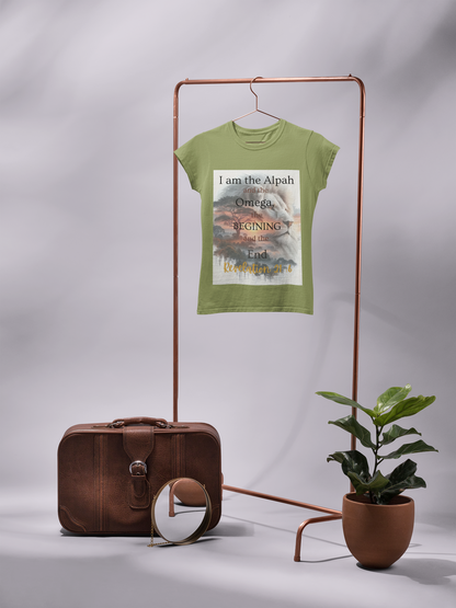 T-shirt, Short Sleeve Crew Neck _Revelation 21:6